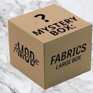 ⋆｡‧˚ʚ🍓ɞ˚‧｡⋆ 5 Pounds MYSTERY FABRIC box! (Great for Crafts, Quilts, DIY, etc)